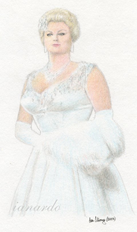 Anita Ekberg's portrait